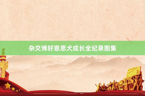 杂交博好意思犬成长全纪录图集